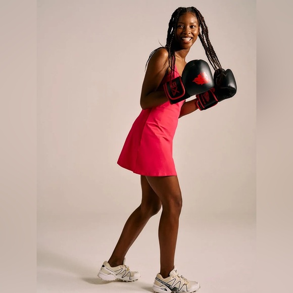 outdoor voices the excercise dress in red - Picture 4 of 4